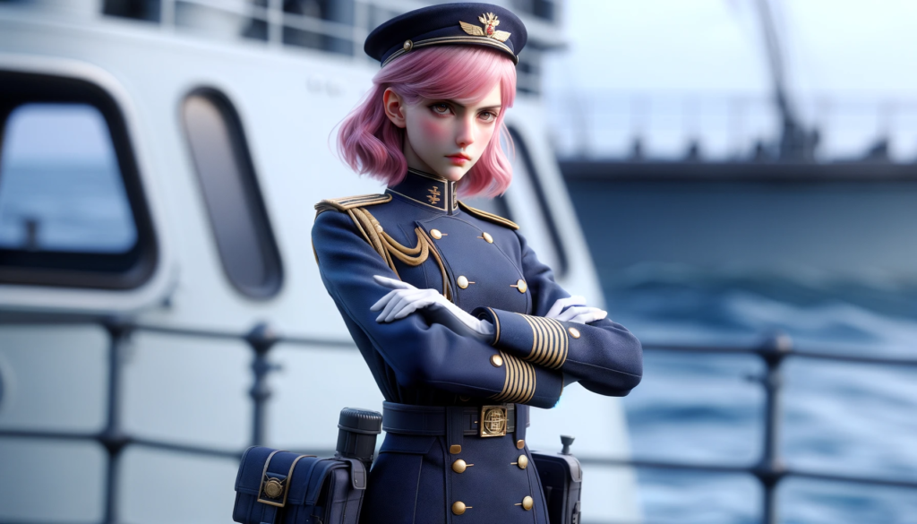 ワンピース：ピンクの髪で海軍の女キャラの名前は？