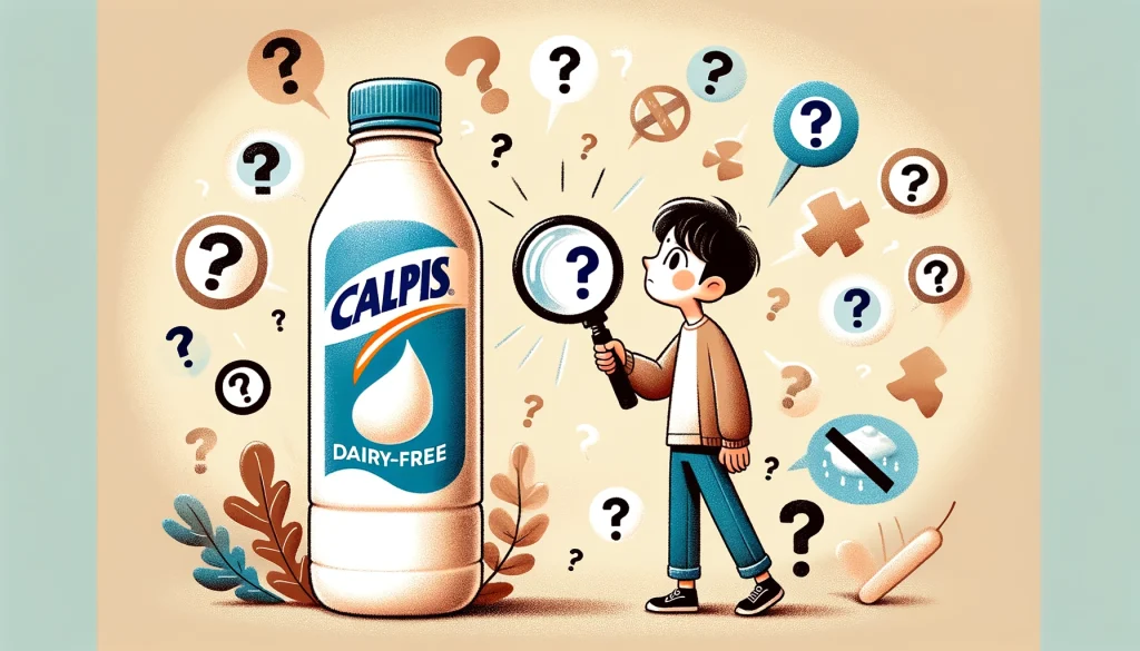 乳製品アレルギーの人はカルピスを飲める？