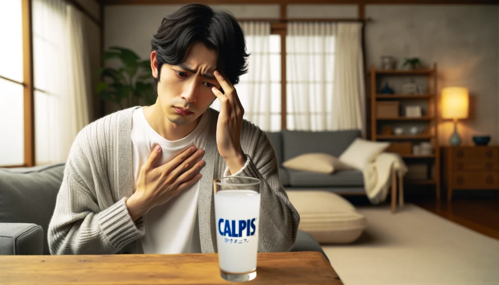 カルピスを飲んでアレルギー症状が出ることはある？