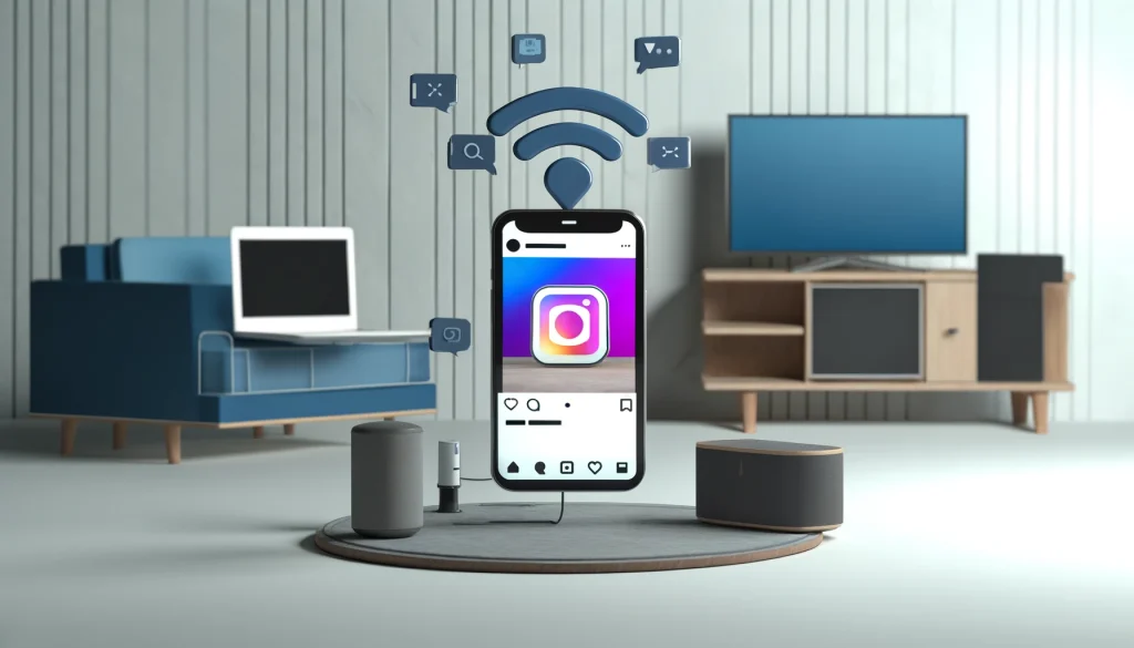 「Instagramがローカルネットワーク上のデバイスの検索および接続を求めています」と表示される理由と対処法